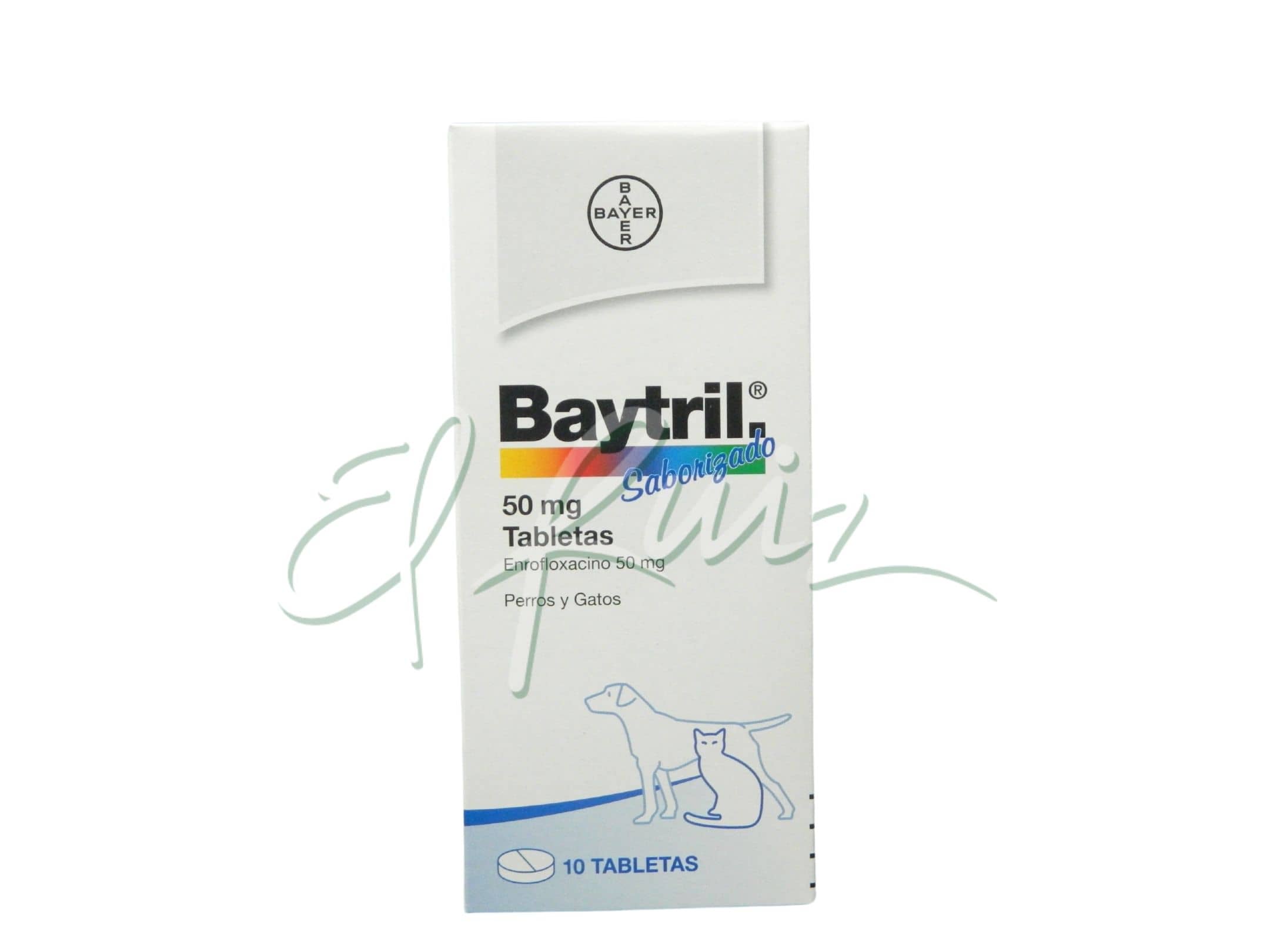 Antibacteriano Baytril tabletas x 50 Mg - Elanco