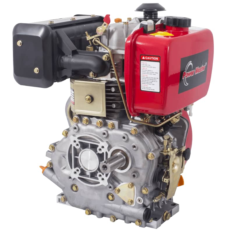 Motor Diésel 10 Hp 1800 RPM Eje Cuña | Potente y Duradero