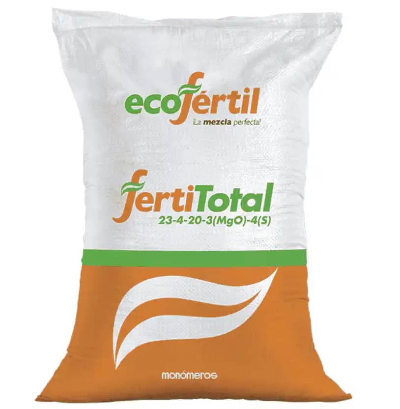 Fertilizante Fertitotal 23-4-20-3 x 50 Kg - Ecofértil