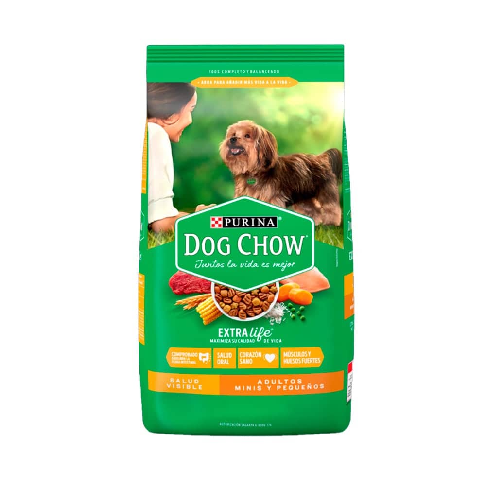 Alimento para perros Dog Chow Ad Razas Pequeñas x 2 kg - Purina