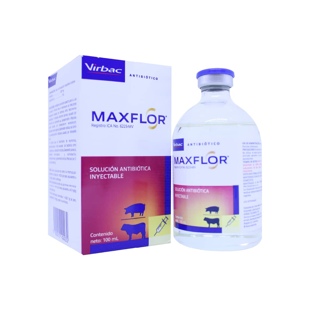 Antibiótico Maxflor x 100 Ml