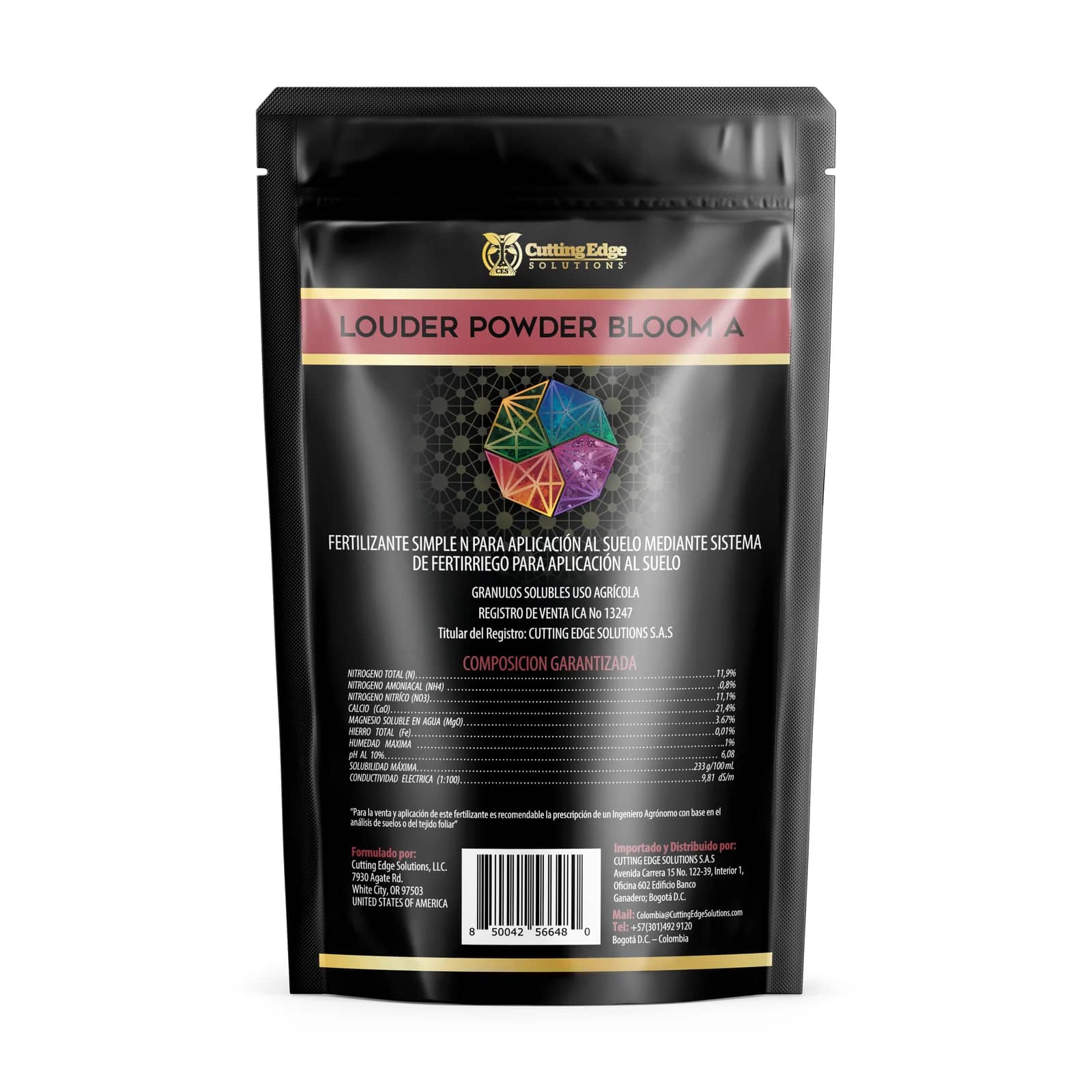 LOUDER POWDER BLOOM A 500 gramos | Nutriente para floración y producción