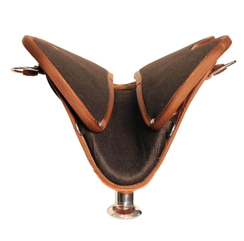 Silla Pantanera De Vaquería MESACÉ - Negra con Rojo