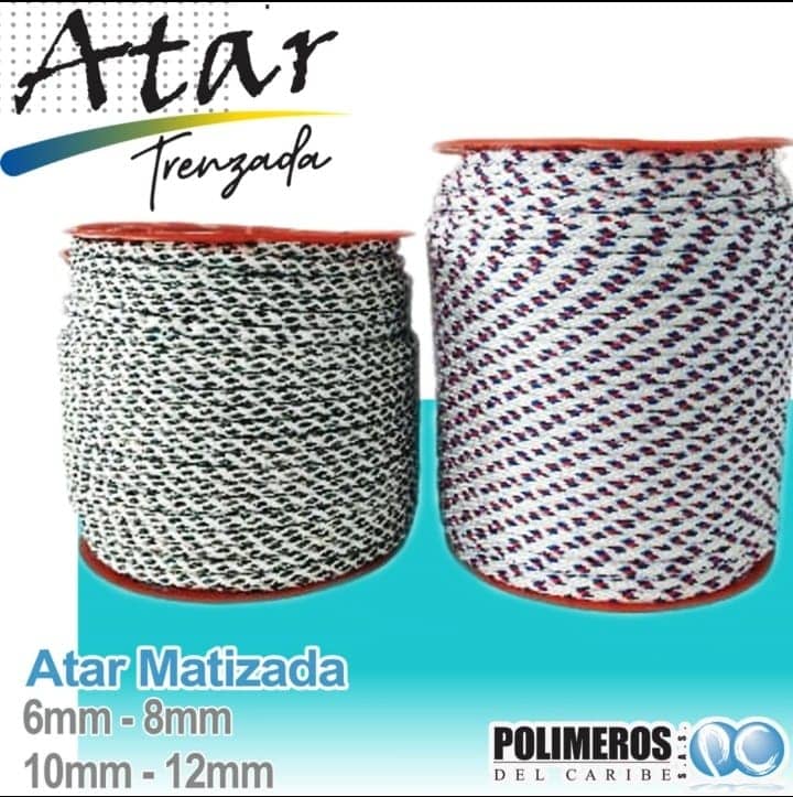 Soga Matizada Atar # 8 x 200mt | Matizada y Unicolor
