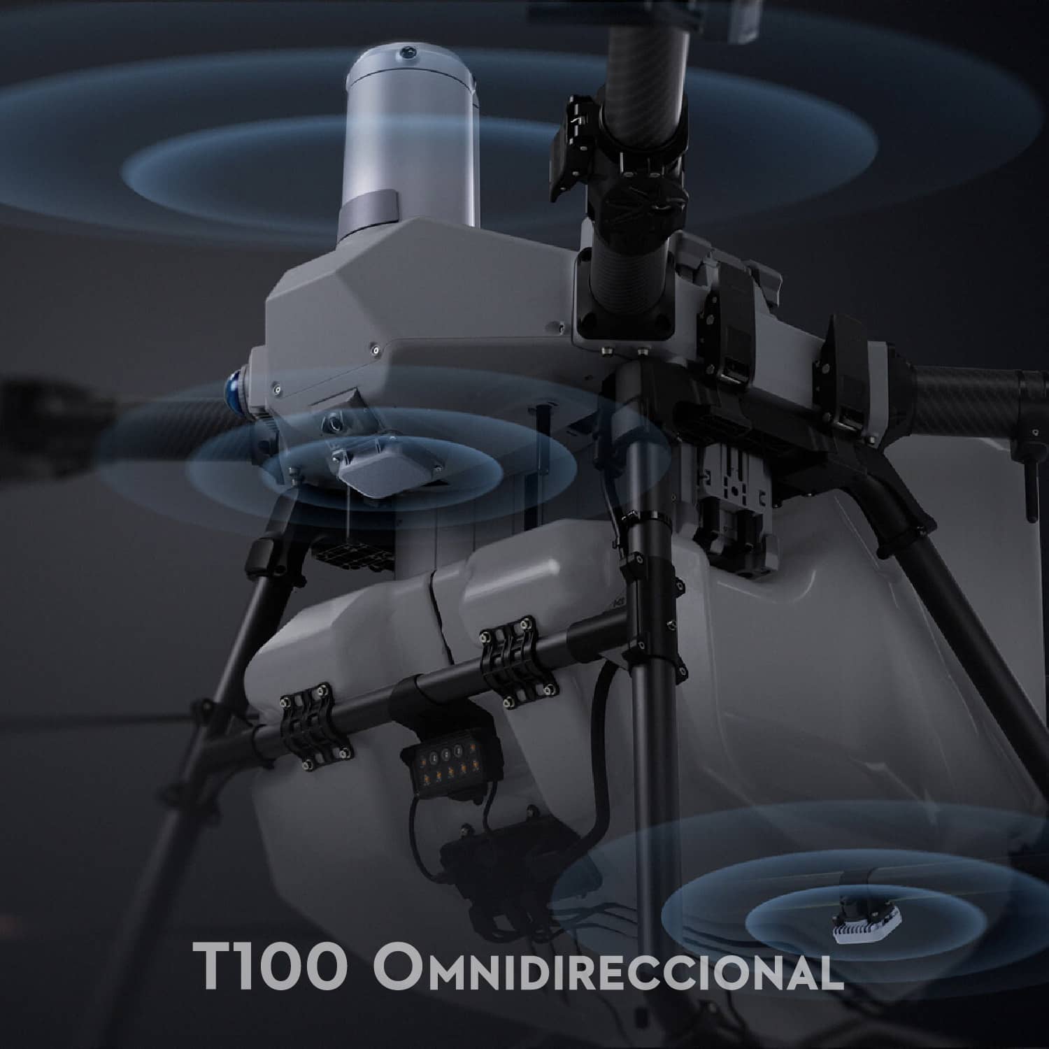 Dron agrícola DJI AGRAS T100 para grandes extensiones