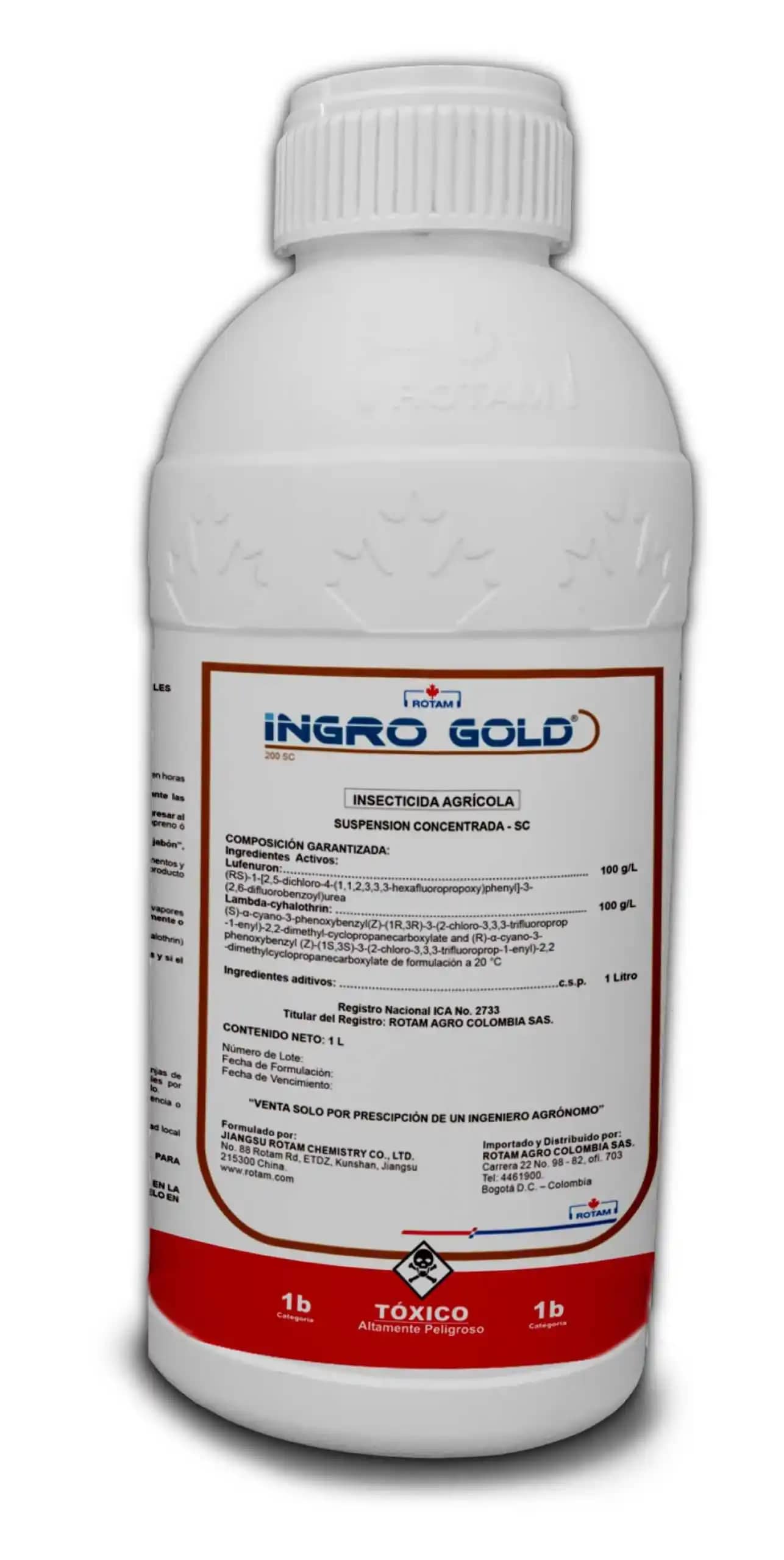 Insecticida Ingro Gold 200 Sc x 1 Lt