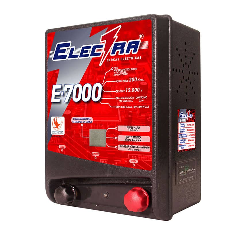 Impulsor Electra E-5 110V | Cerca Eléctrica 140 Km