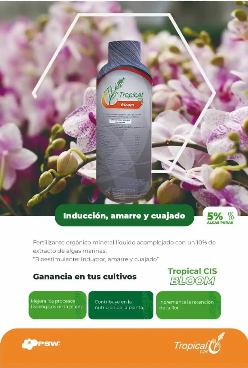 Biofertilizante Tropibloom x 12 Lt