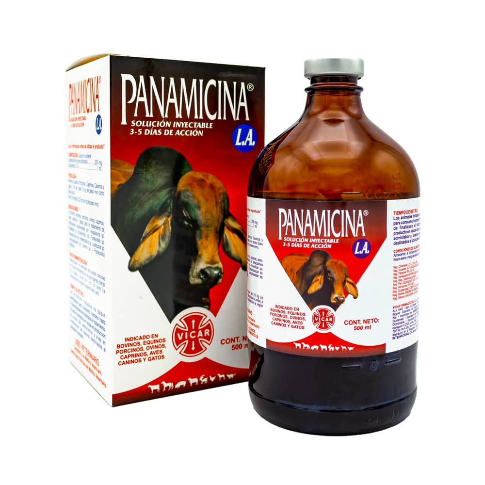 Panamicina L.A 500 ml – Oxitetraciclina larga acción