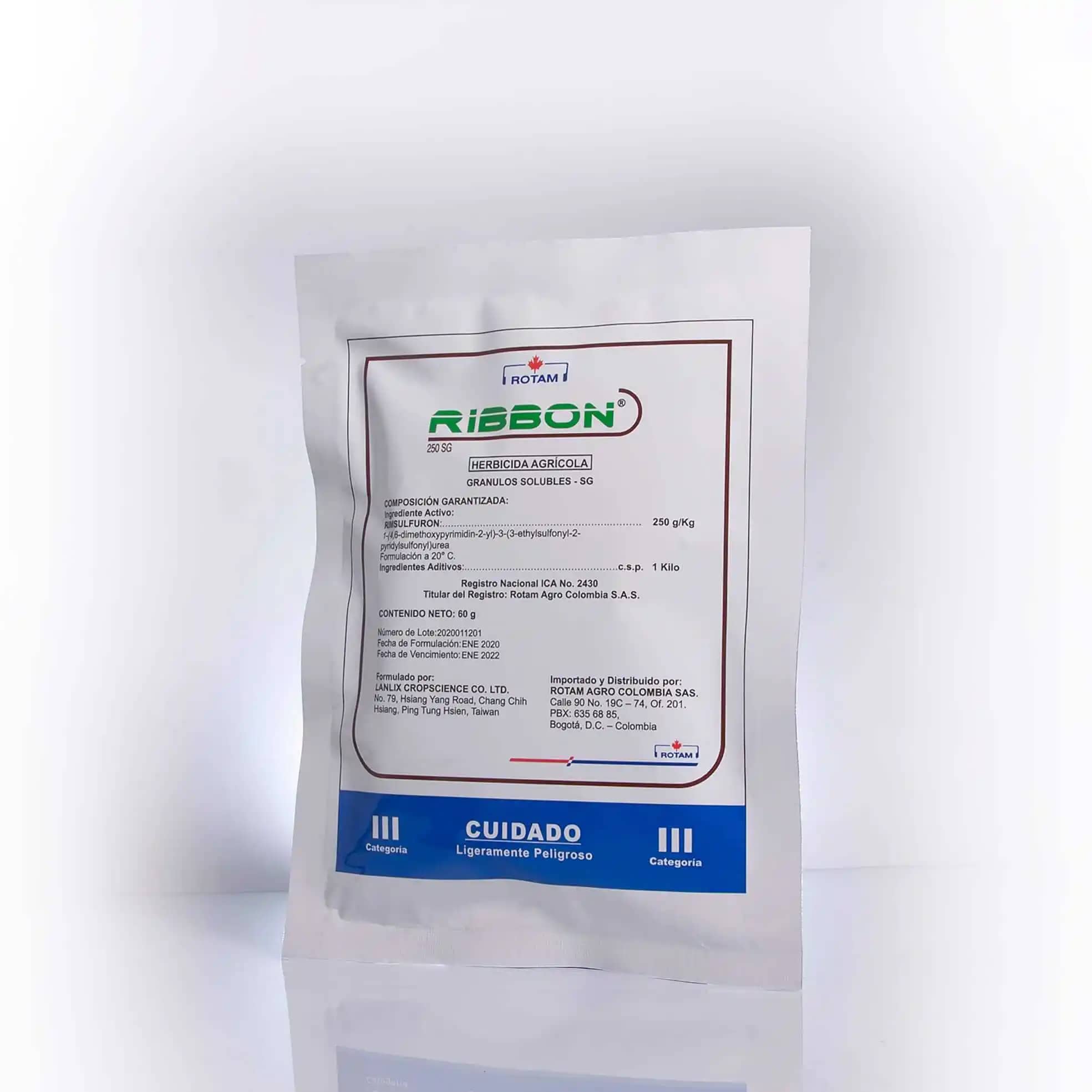 Herbicida Ribbon 250 Sg x 60 Gr