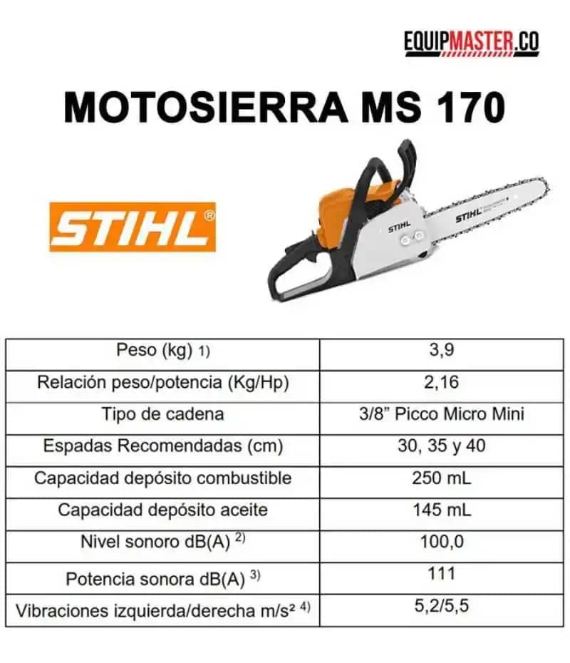 Motosierra STIHL MS170
