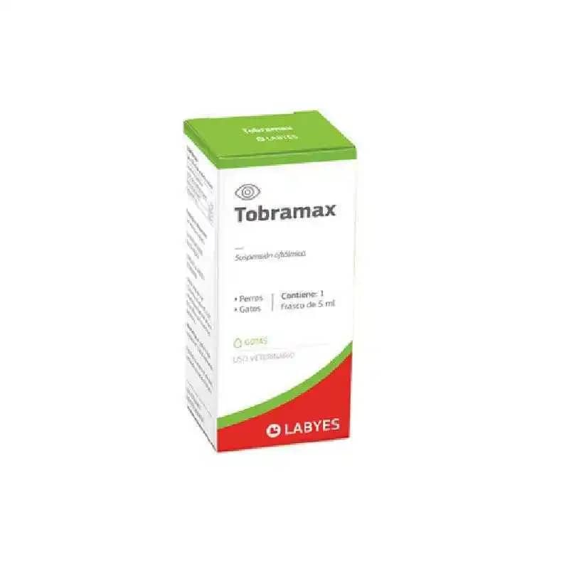 Tobramax gotas x 5 Ml colirio con antibiótico