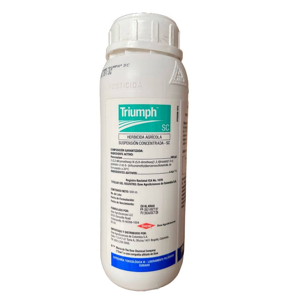 Herbicida Triumph SC para Arroz – Preemergente Selectiv