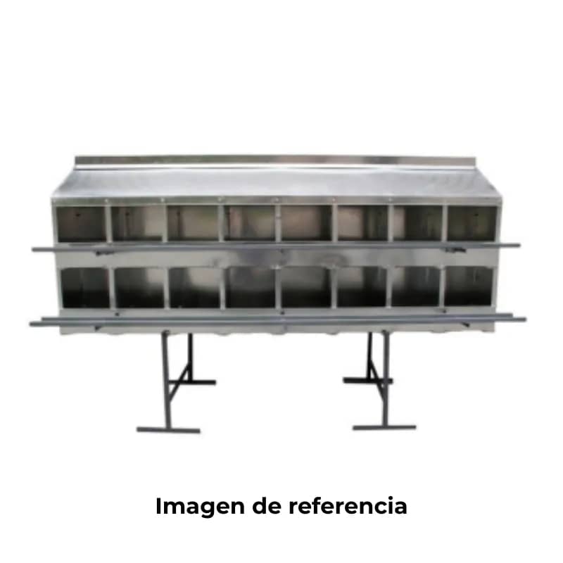 Nidales de Acero para Gallinas