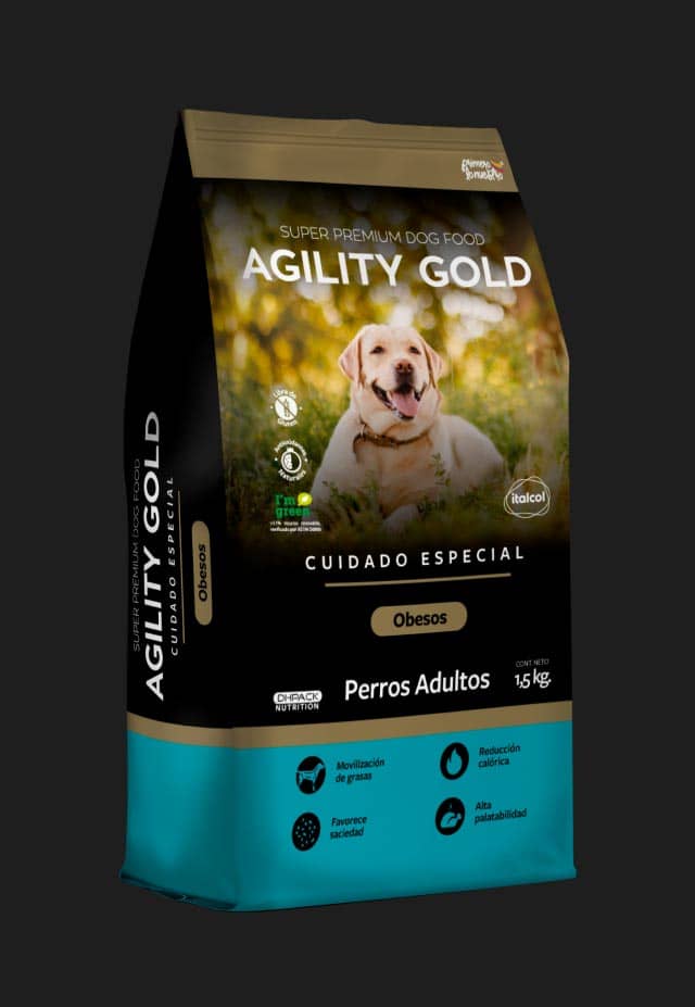 Agility Gold Cuidado Obesidad x 1,5 Kg