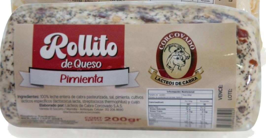 Rollito de Queso Melocotón