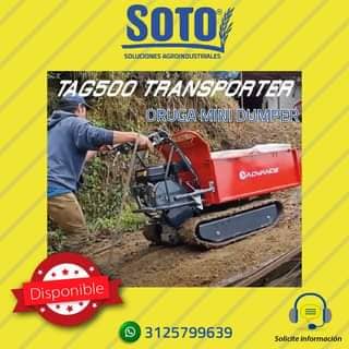 Transporter Oruga mini Dumper - Advance