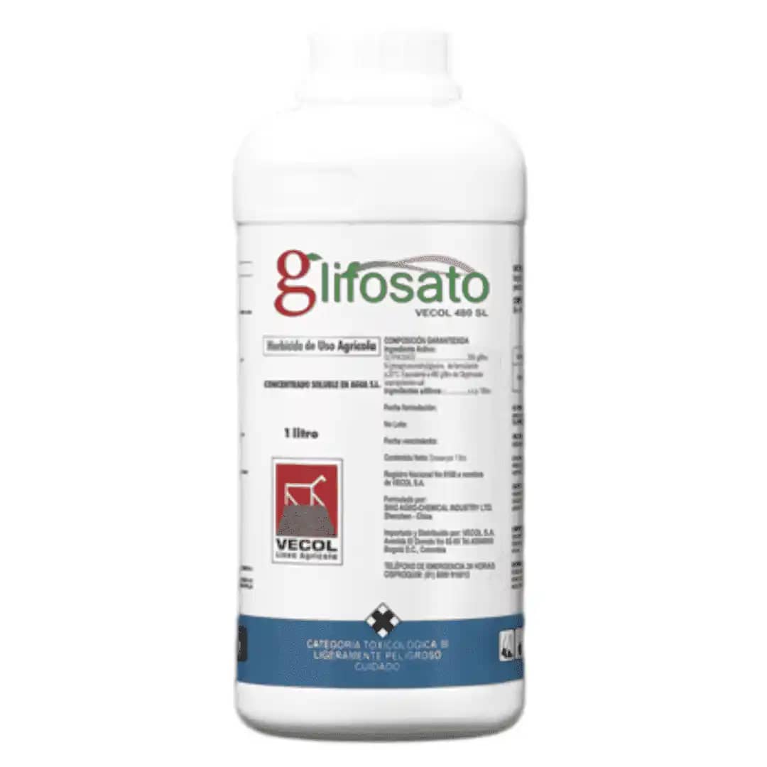Herbicida Glifosato 20ml Com 6 Unidades Único