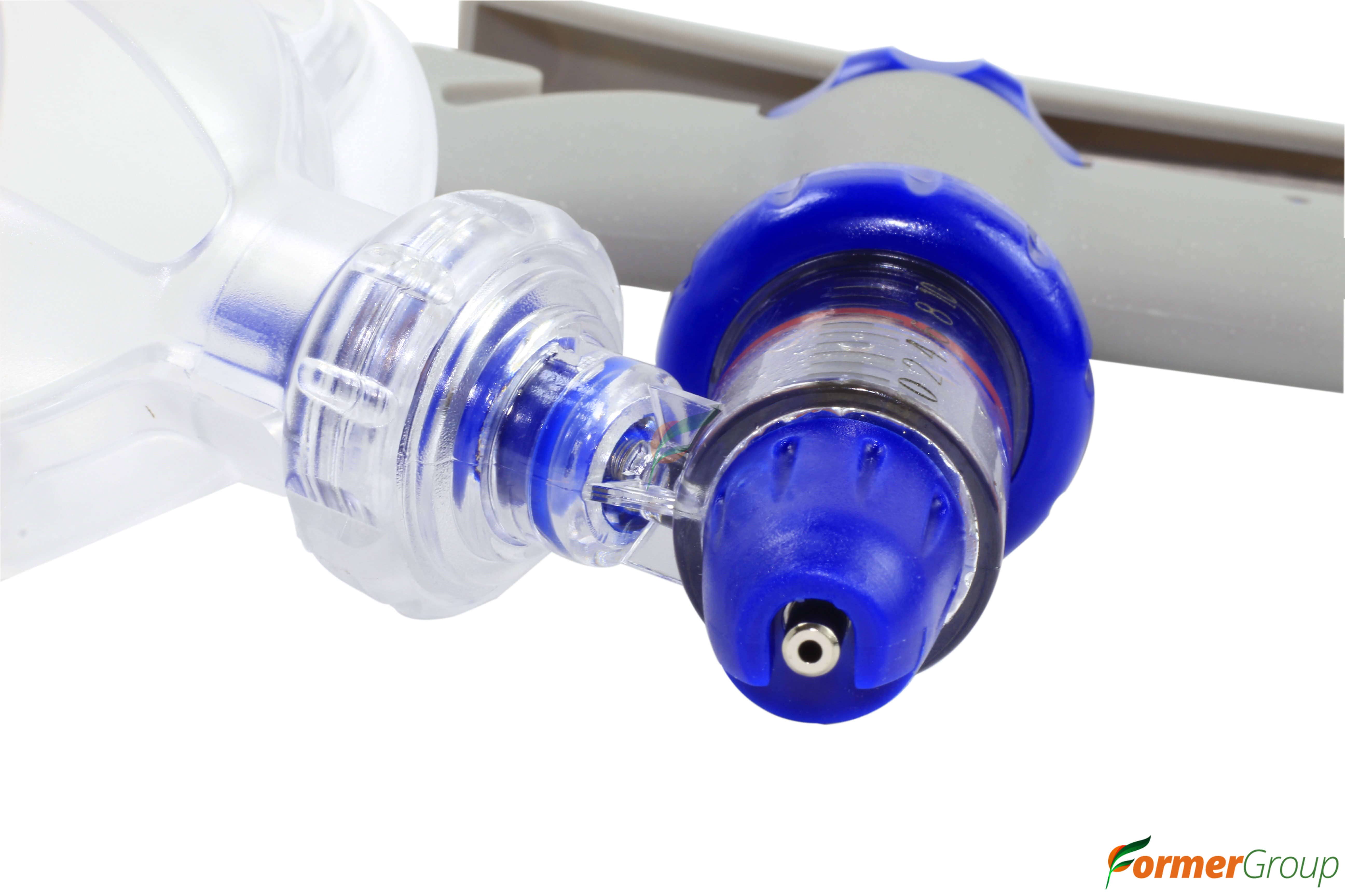 Jeringa Veterinaria Continua 10 ml Ajustable