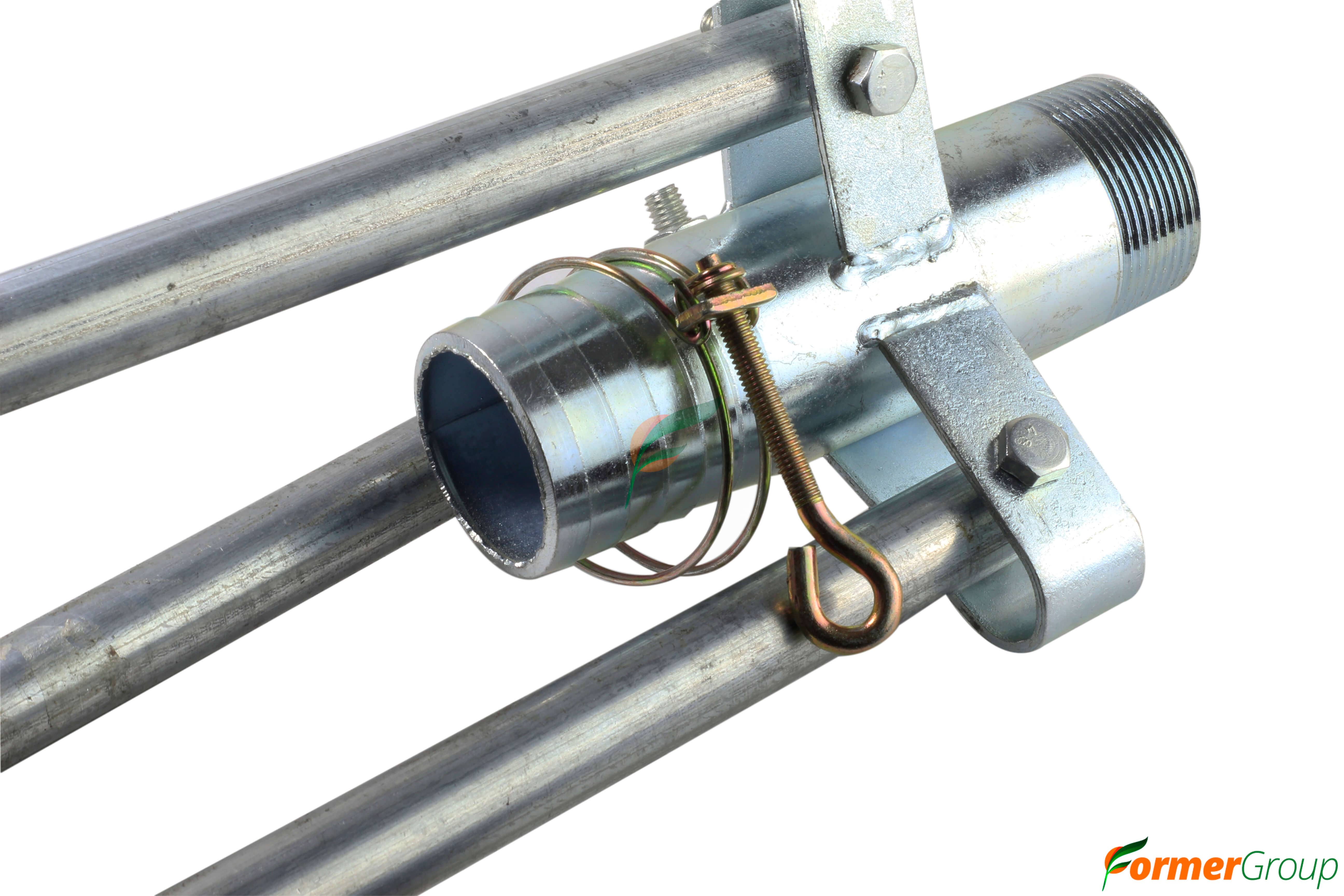 Conector Trípode Largo Alcance 2 Pulgadas para cañón aspersor