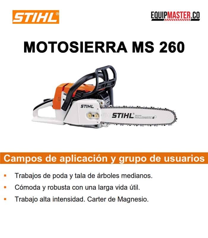 Motosierra STIHL MS260