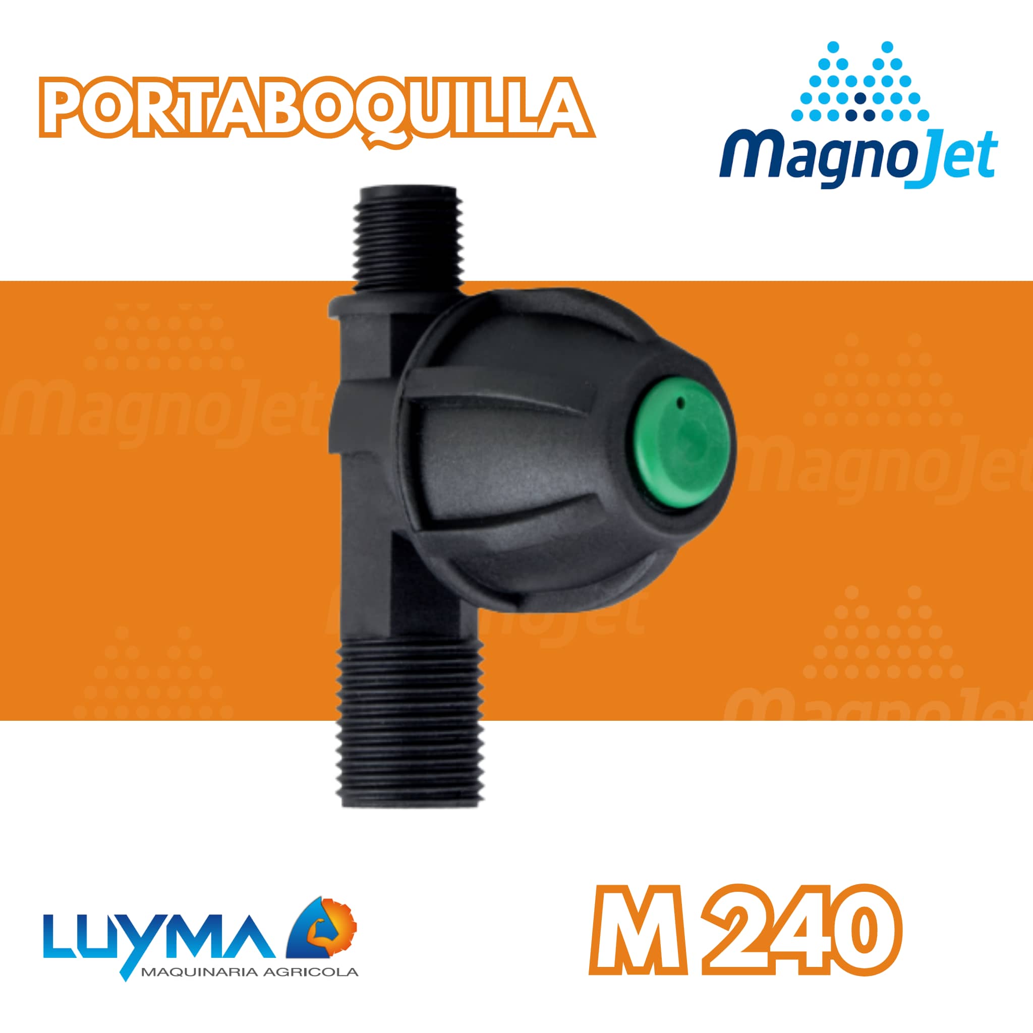 Portaboquilla 1/4 a 1/2 Magnojet | Antigoteo
