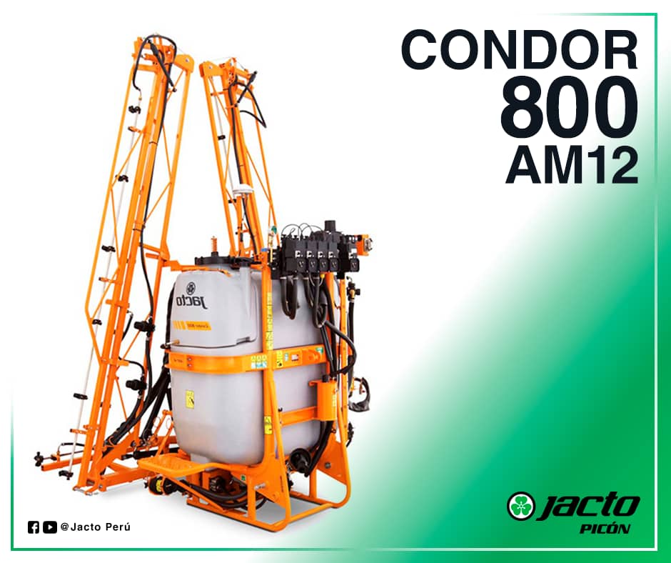 Pulverizadora Jacto Condor 800 AM14