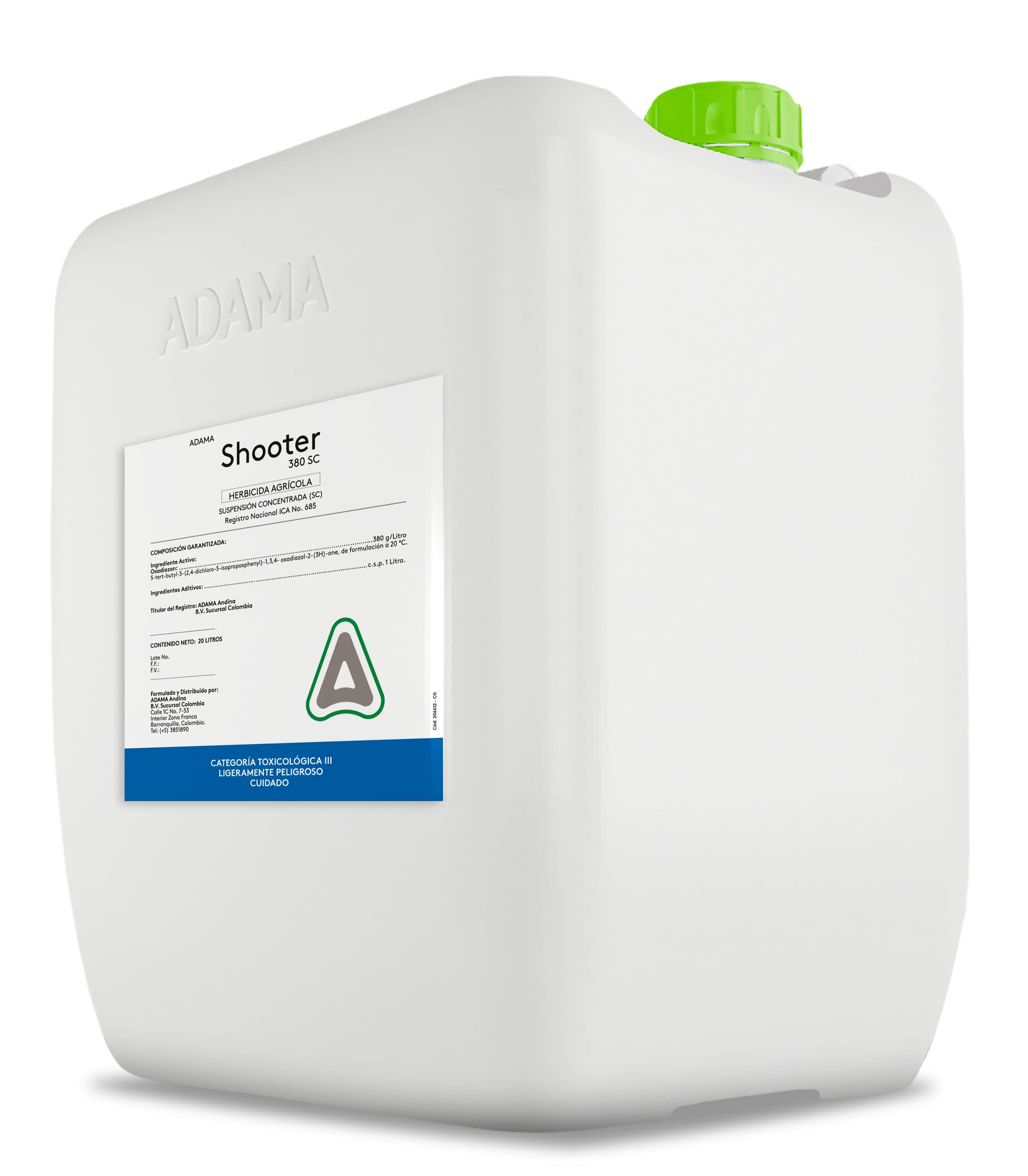 Herbicida Shooter® 380 SC x 20 Lt - Adama