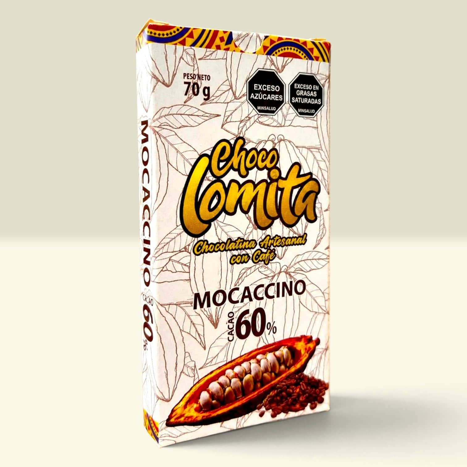 Chocolate Chocolomita Mocaccino 60% con café