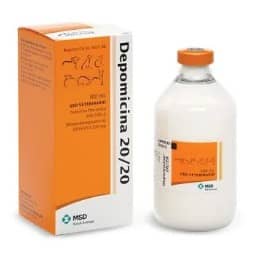 Antibiótico Depomicina 20/20 x 100 ml - MSD