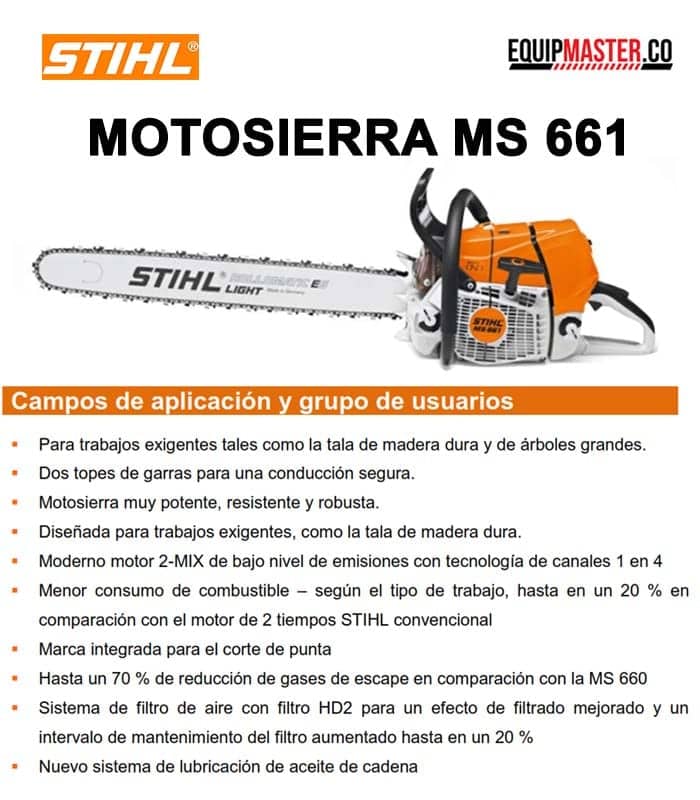 Motosierra STIHL MS661