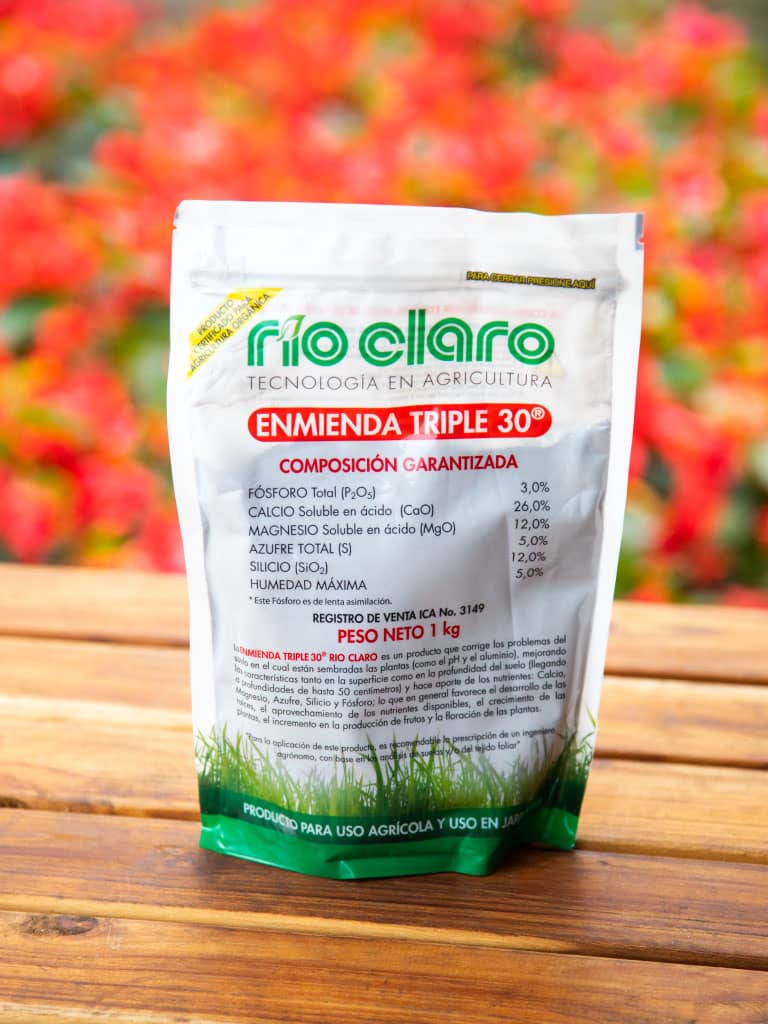 Fertilizante Enmienda Triple 30 x 1 KG - Río Claro