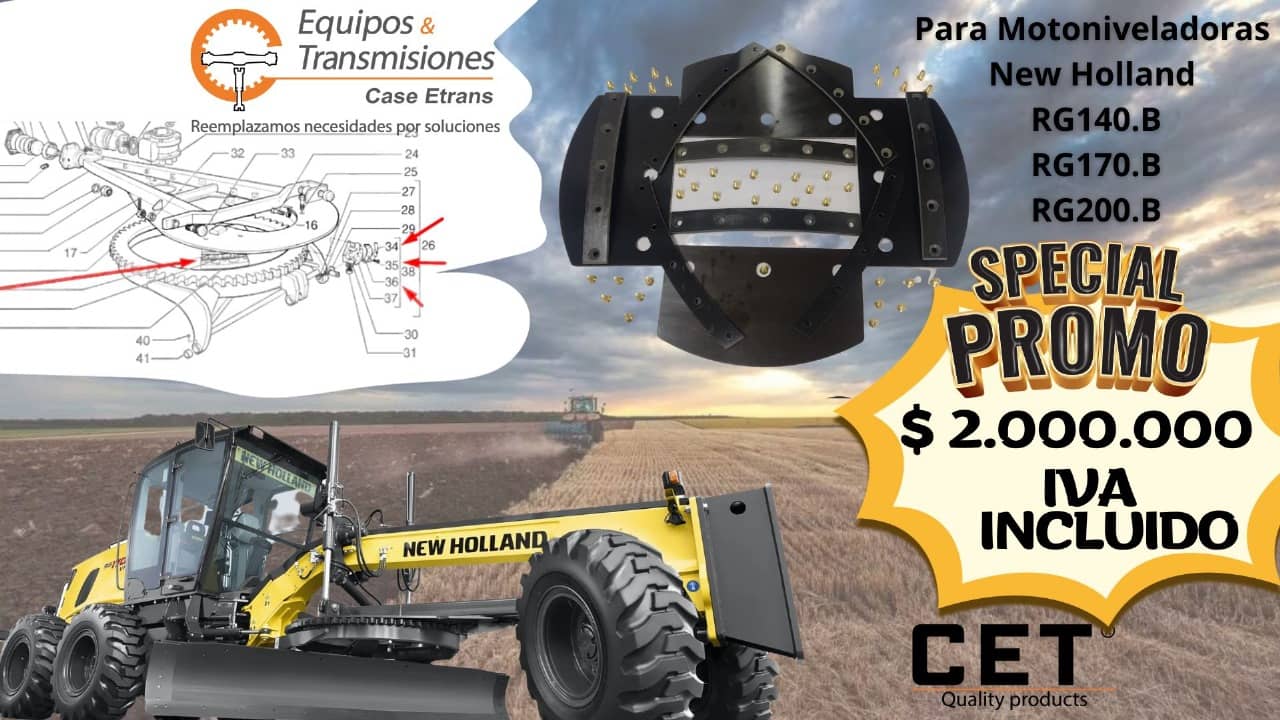 Kit Tornamesa New Holland