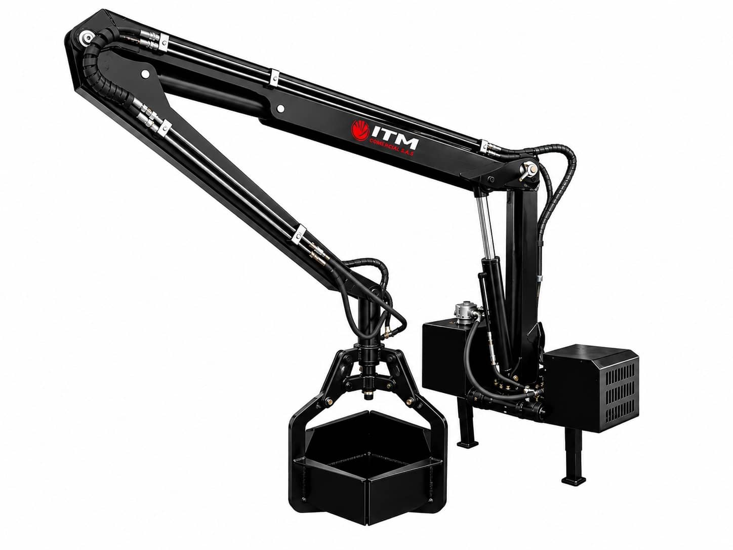 Grúa Grabber AC-80 para recolección de fruto de palma